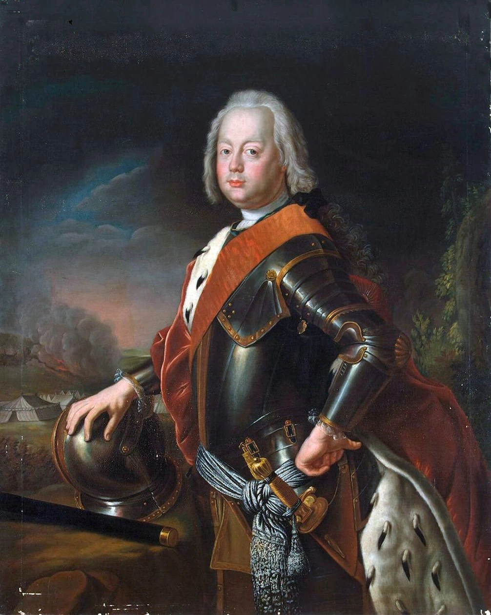 Ritratto di Cristiano Augusto di Anhalt - Zerbst